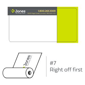 3-Colour Parata® Thermal Direct Label 7169A - Customizable