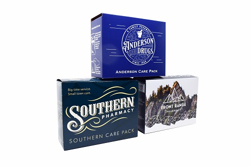 Adherence packaging