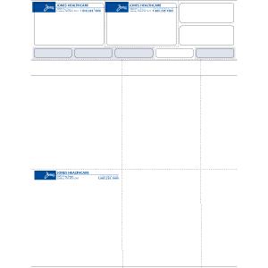 1-Colour Laser Label 10402A - Customizable