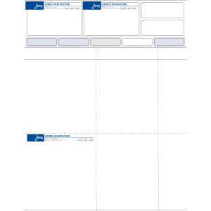 2-Colour Laser Label 10402A - Customizable