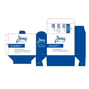 7.75 x 3 x 6" 1-Colour Strip Packaging Carton - Customizable