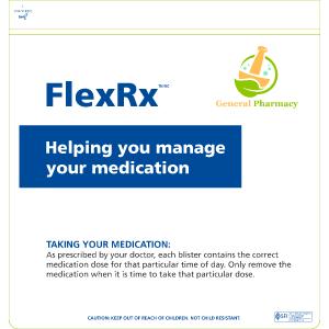 5-Colour FlexRx™ Adherence Packaging Cover - Customizable