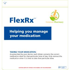 6-Colour FlexRx™ Adherence Packaging Cover - Customizable