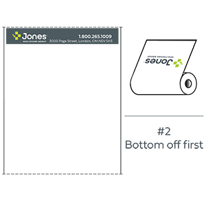 3-Colour Thermal Direct Receipt 17824 - Customizable