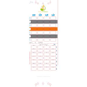 Carte Bottom-Fold™ – 28 cavités, 2PSA, 9 couleurs personnalisable