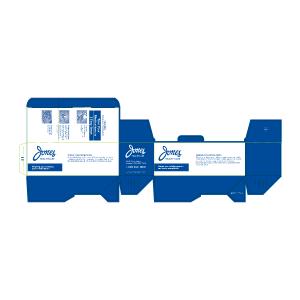 7.75 x 3 x 2.81" 1-Colour Strip Packaging Carton - Customizable