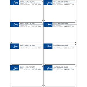 2-Colour Thermal Direct Label 7125A - Customizable