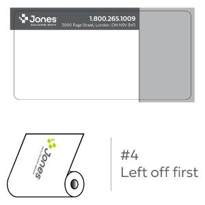 1-Colour ScriptPro® Thermal Direct Label 7169A - Customizable