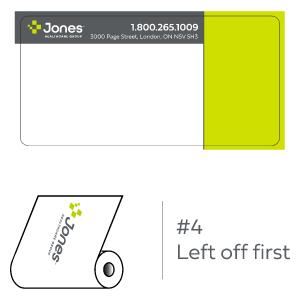 2-Colour ScriptPro® Thermal Direct Label 7169A - Customizable