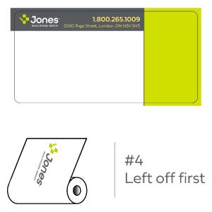 3-Colour ScriptPro® Thermal Direct Label 7169A - Customizable