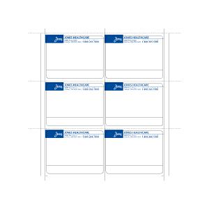 1-Colour Thermal Direct Label 7821A - Customizable