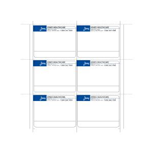 2-Colour Thermal Direct Label 7821A - Customizable