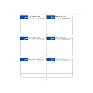 3-Colour Thermal Direct Label 7821A - Customizable