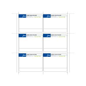 4-Colour Thermal Direct Label 7821A - Customizable