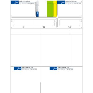 5-Colour Nursing Home Laser Label 9524B - Customizable