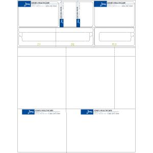 4-Colour Nursing Home Laser Label 9524D - Customizable