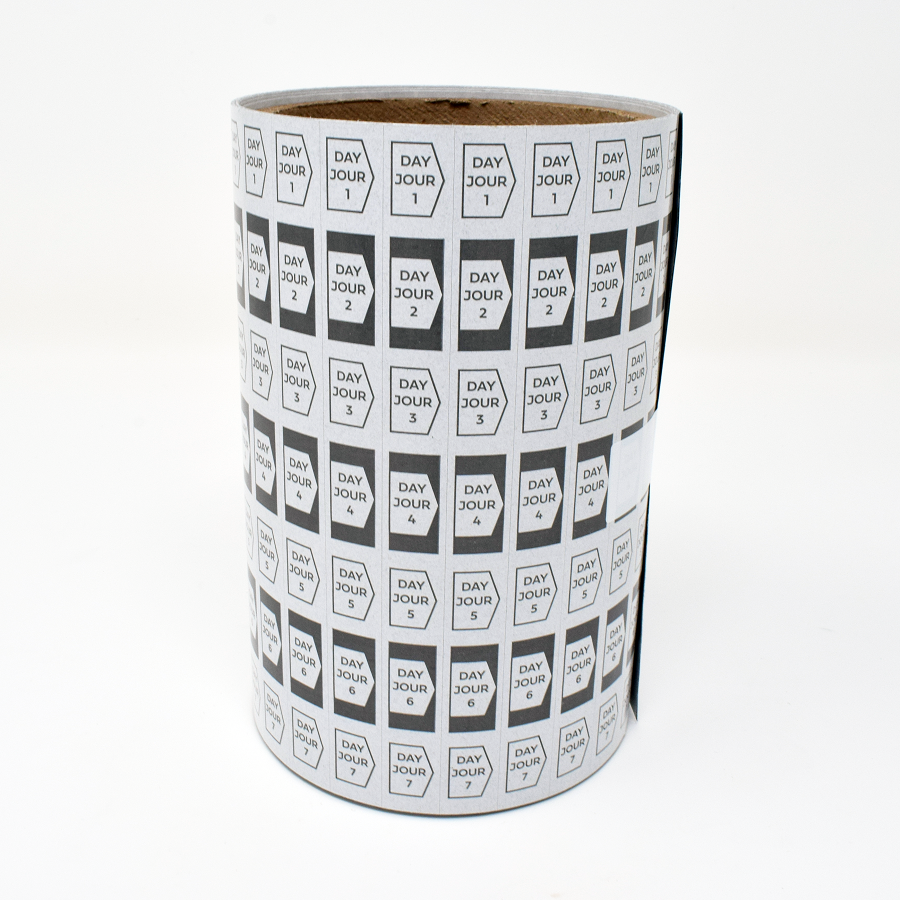 1-7 Day Label