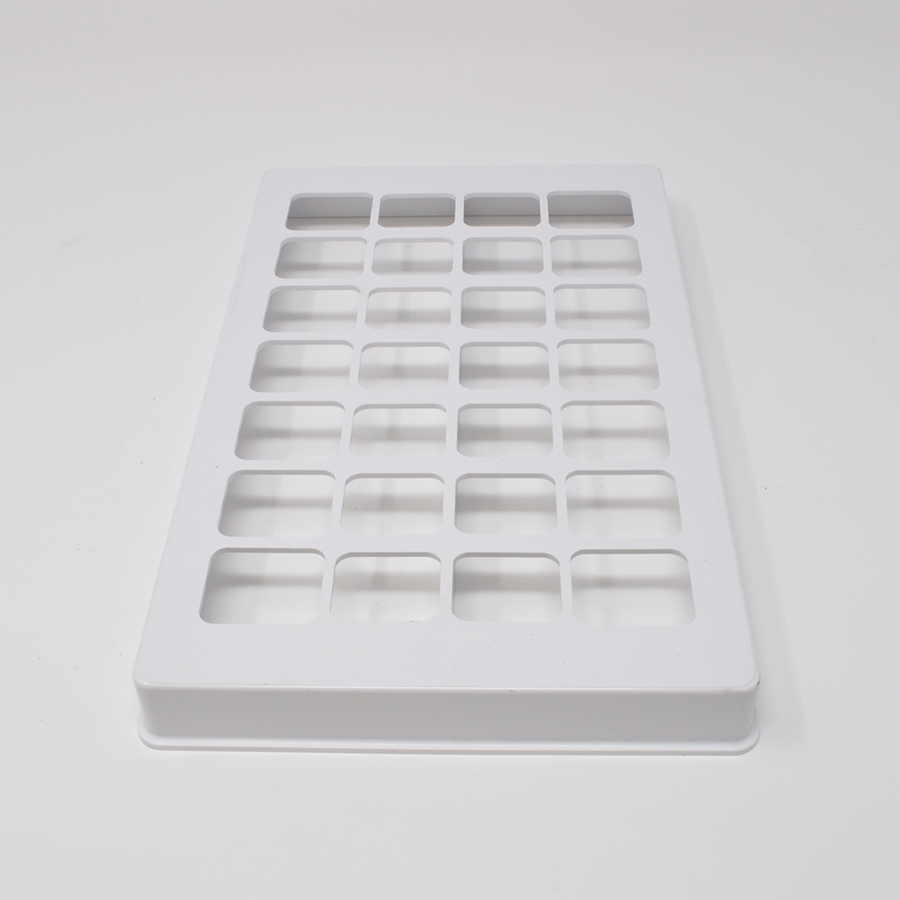 28-Cavity Qube Plastic Sealing Tray