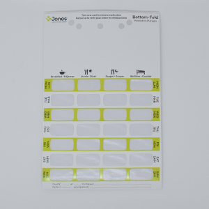 7-Day Bilingual Bottom-Fold Adherence Card-2PSA