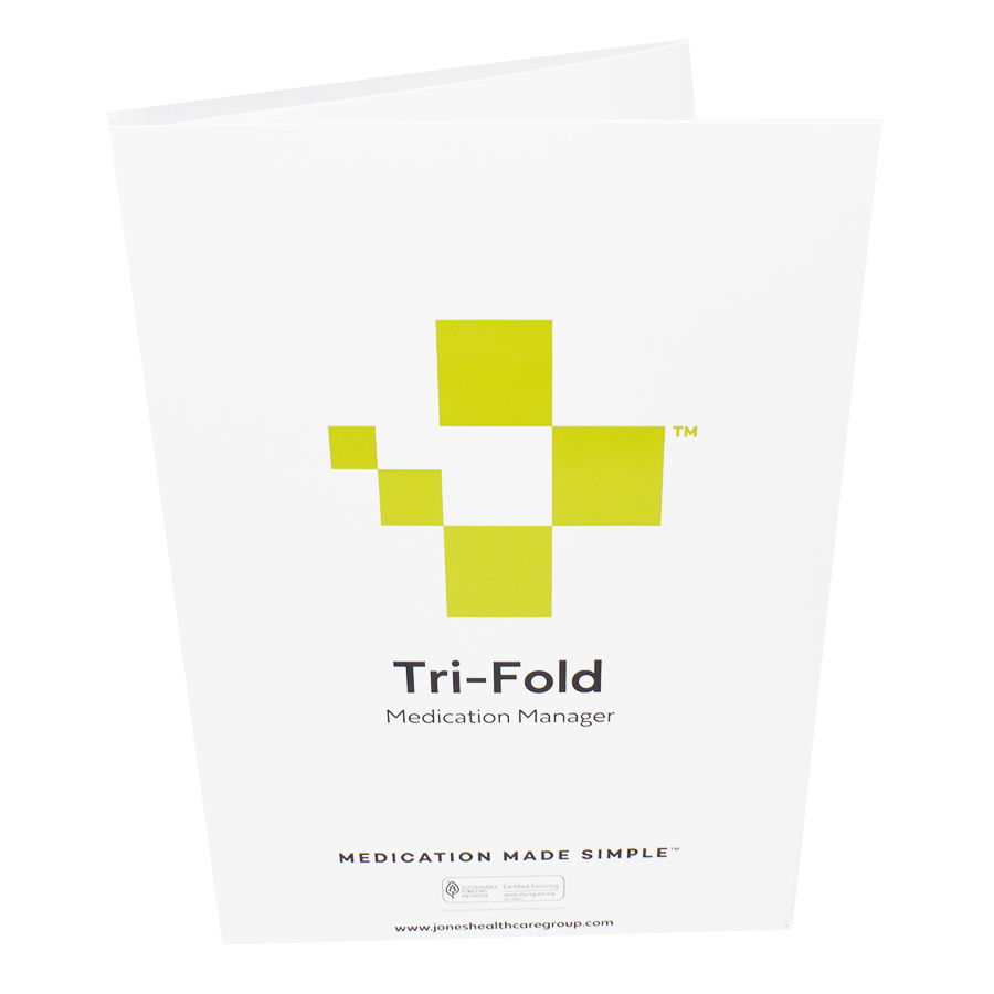 Bilingual 7-Day Tri-Fold Adherence Card
