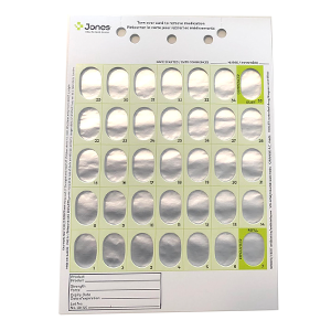 35-Day Heat Seal Adherence Card