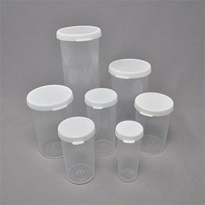 40dr Snap Cap White Closure and Clear Vial
