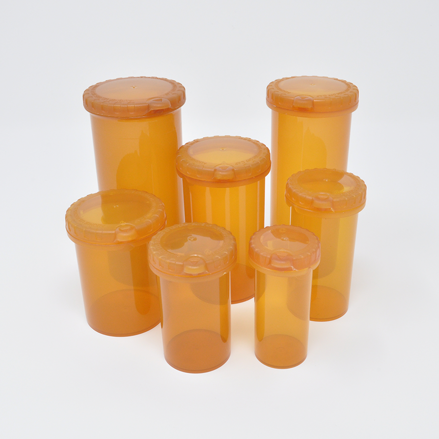 16dr Eureka Snap Safe Safety Amber Vial