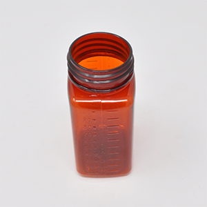 100ml PETE Amber Bottle - Wide-Mouth