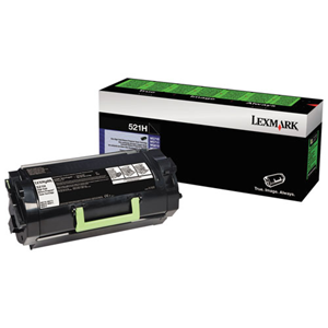 Lexmark 521H Reconditioned Printer Toner Cartridge